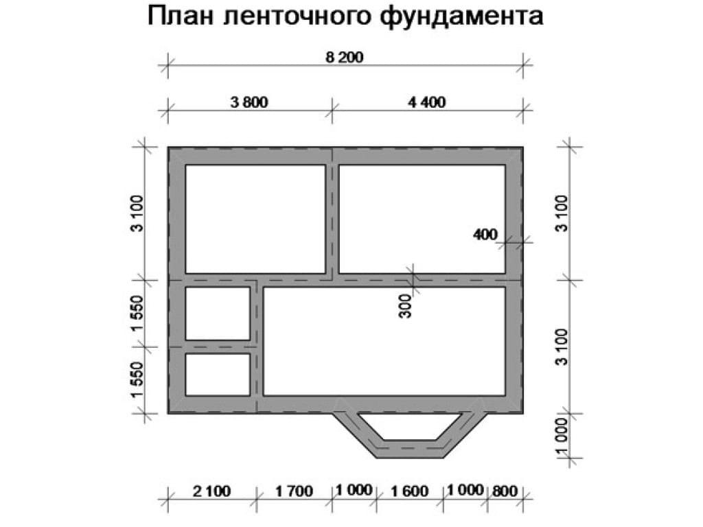 Проект «Проект дома из бруса ДБ-60 7х8»